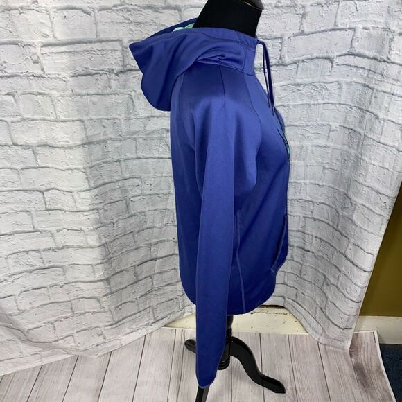 Nike drifit Longsleeve hoodie purple size small women - Picture 5 of 10